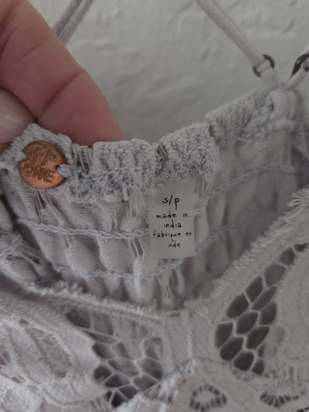 Free People Lavender Lace Maxi Dress - Picture 5 of 5